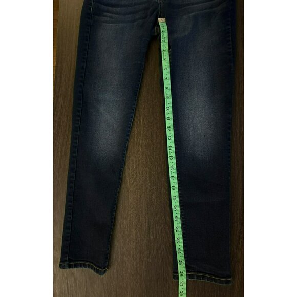 Kancan Dark Wash Stretchy Skinny Jeans Size 5/26 - Picture 8 of 8